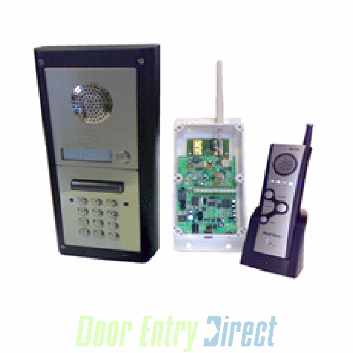 601VK 1 button wireless intercom videx with keypad