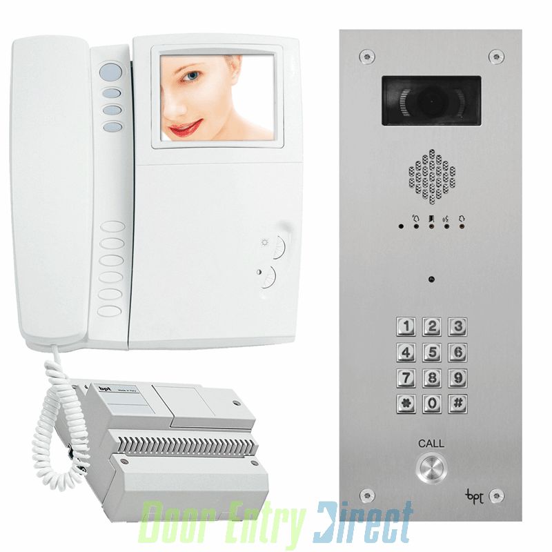 BVKITYVCL0VRK BPT 1 way LYNEA colour VR video entry with keypad