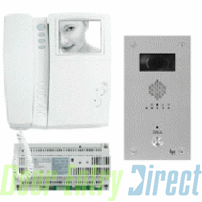EVKITYVL0VR BPT 1 way Vandal Resistant kit with Lynea mono monitor