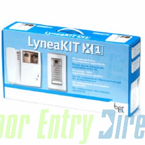 LYNEAKIT/00 BPT       1 way X1 (2 wire) LYNEA Video Entry Kit