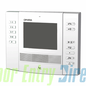 OPHERA/B BPT       Ophera handsfree video monitor - building version