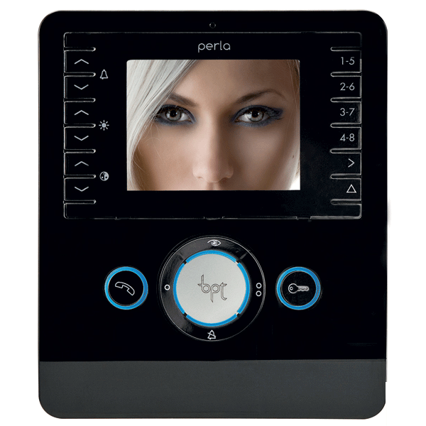 PEVNF BPT Perla Hands free colour monitor Black