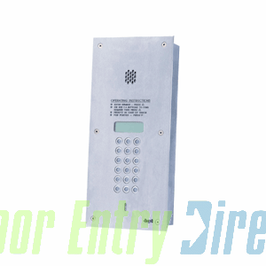 VRAD/200 BPT       stainless steel audio digital panel