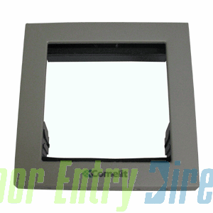 3311/1G iKall 1 Module Holder Frames with Cornices. Grey