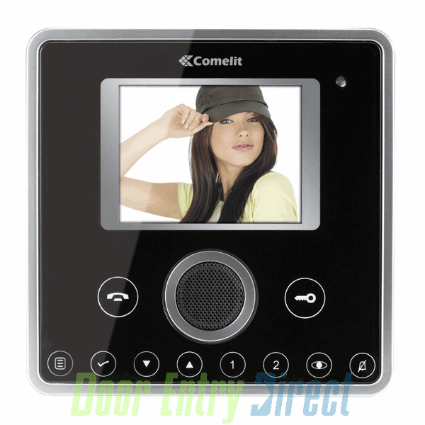 6201B Comelit   Planux colour monitor (iPower)          black