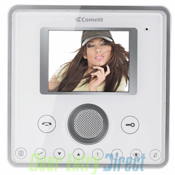 6101W Comelit   Planux colour monitor (Simplebus)       white