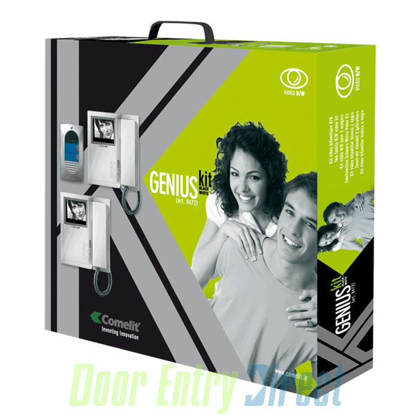 8472 Comelit   Genius kit 2 way Ideal surface/flush panel mono