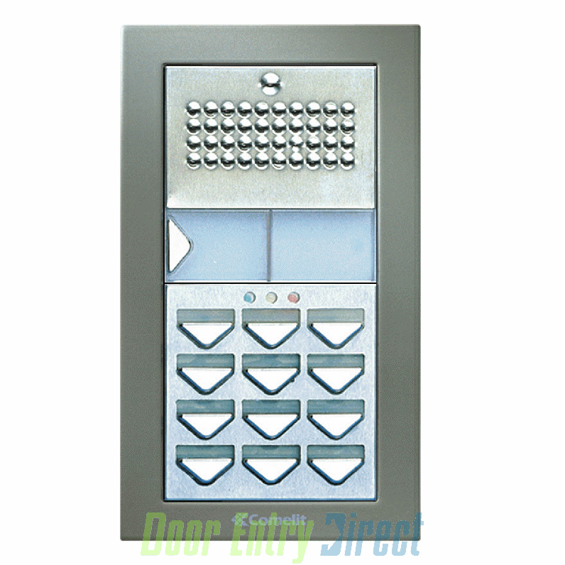 CPTFAK01 Comelit Powercom 01 button, 4+n audio, keypad panel, flush