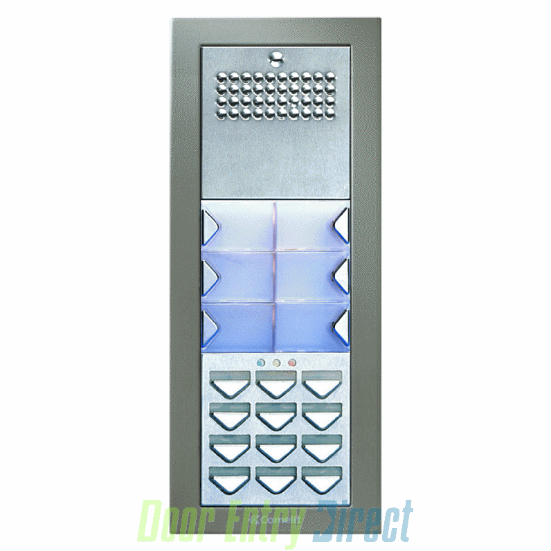 CPTFAK05 Comelit Powercom 05 button, 4+n audio, keypad panel, flush