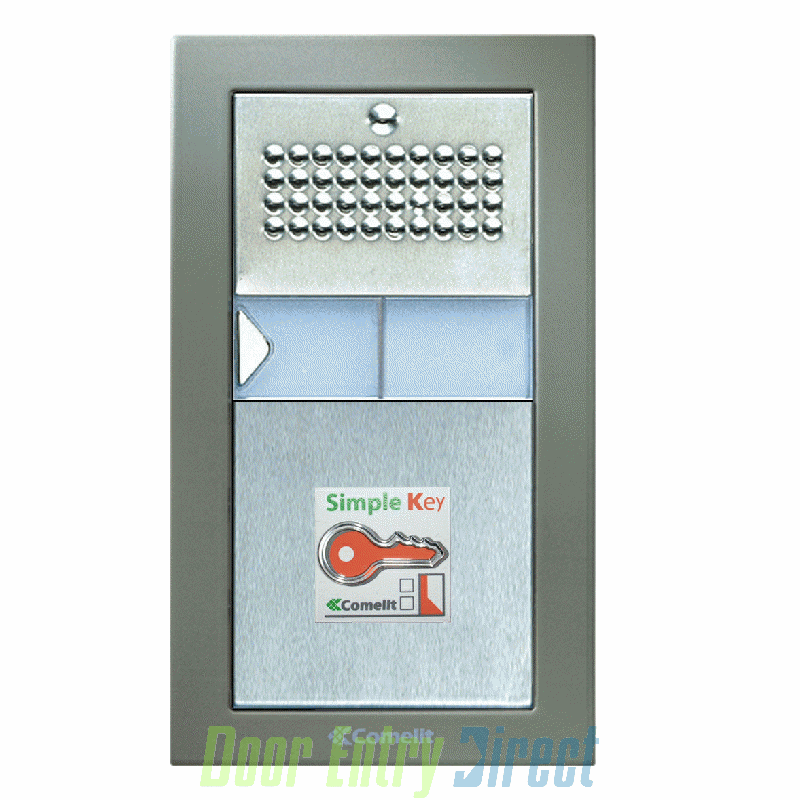 CPTFAP01 Comelit Powercom 01 button, 4+n audio, prox panel, flush