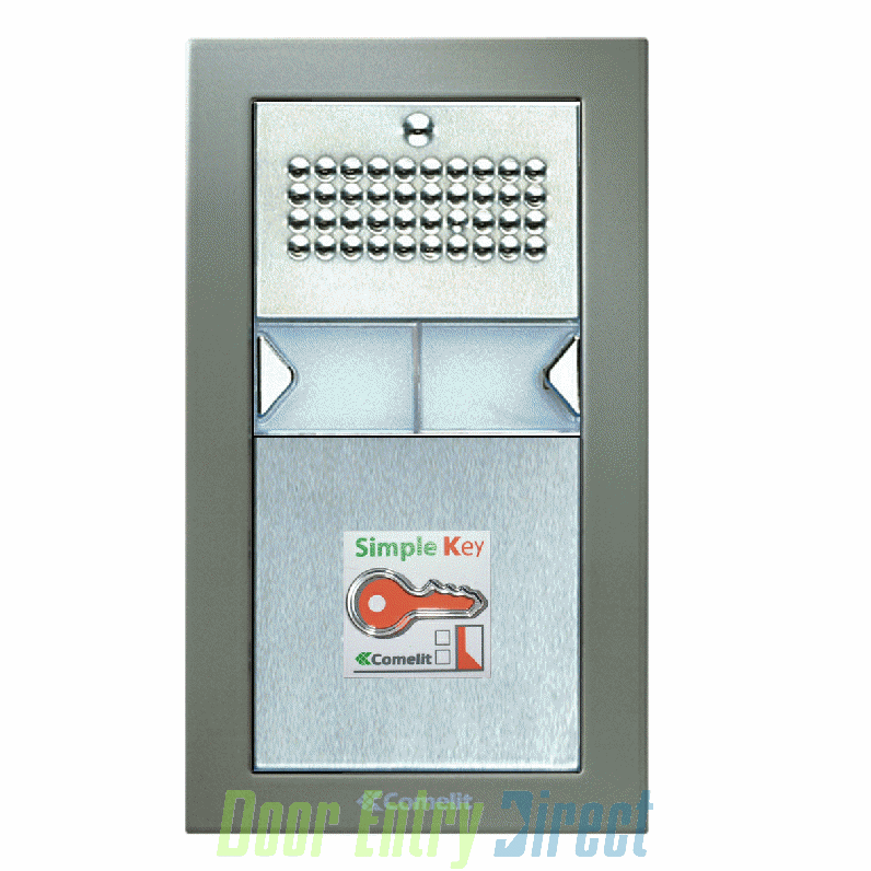 CPTFAP02 Comelit Powercom 02 button, 4+n audio, prox panel, flush