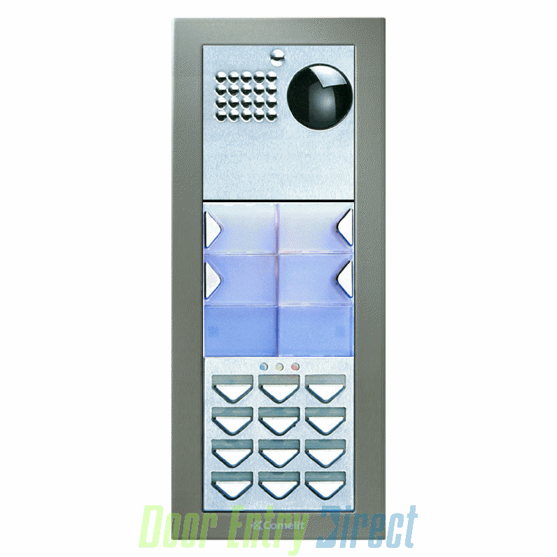 CPCFVK04 Comelit Powercom 04 button, 2 wire colour video, keypad pa