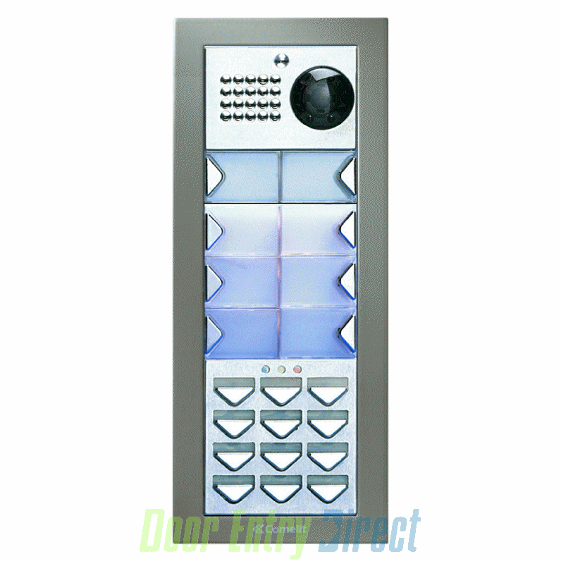 CPCFVK07 Comelit Powercom 07 button, 2 wire colour video, keypad pa