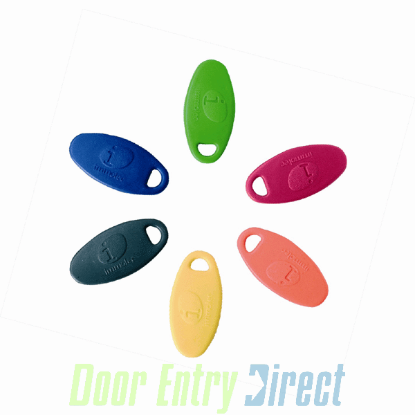 SK9050/GB Comelit   coloured key fobs                       Grey/Blue