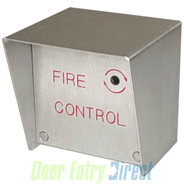 FS4S/RH Fire brigade housing shaped DROP key.148x148x68mm Rain Hood