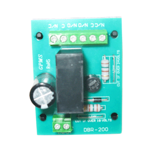 DBR200 1 pole relay 12v ac/dc, 5A