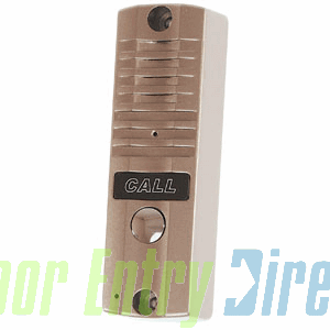 SD720D6S 2 wire slim surface aluminium audio entry panel   silver