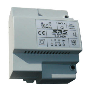 9300 SRS       Power supply 0,12,24 V AC (60VA)        DIN