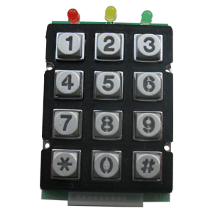 DC50M SRS       Programmable 108 code illuminated keypad Module