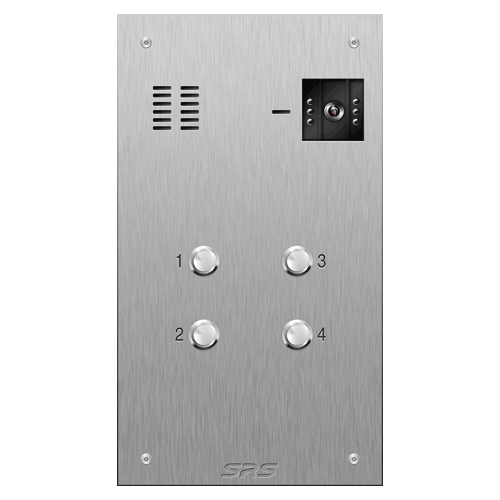 4604 04 button S Steel video panel size D