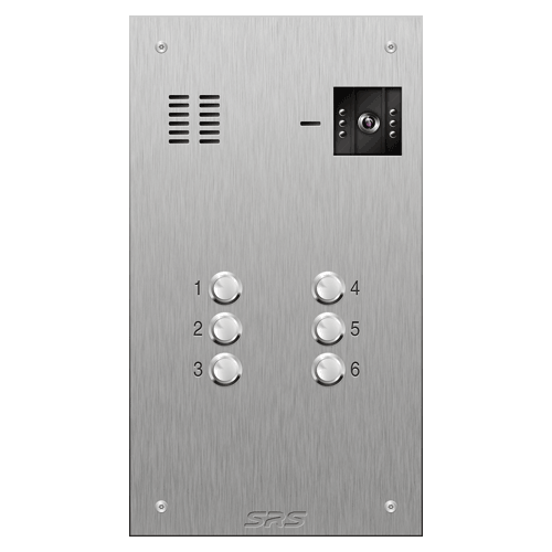 4606 06 button S Steel video panel size D