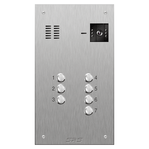 4607 07 button S Steel video panel size D