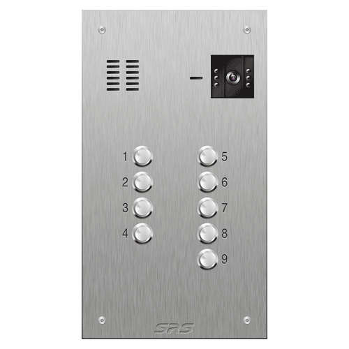 4609 09 button S Steel video panel size D