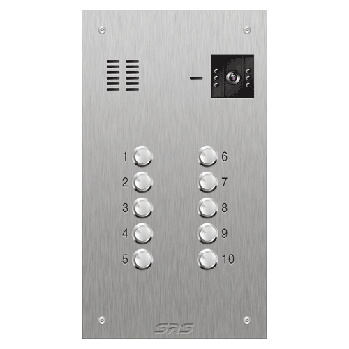 4610 10 button S Steel video panel size D