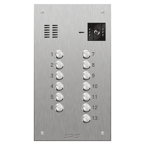 4613 13 button S Steel video panel size D