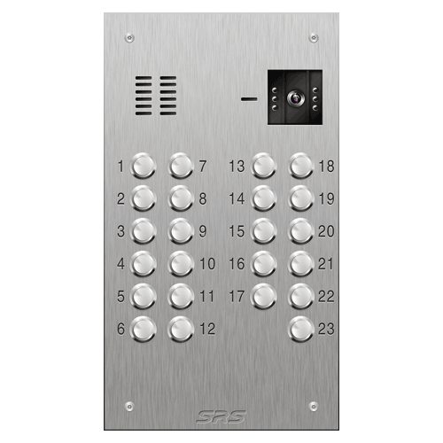4623 23 button S Steel video panel size D