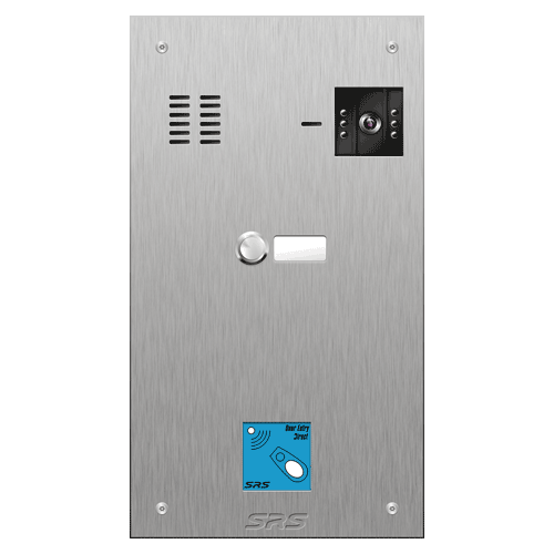 4801/08 01 button vandal resist S Steel video panel, prox. size D
