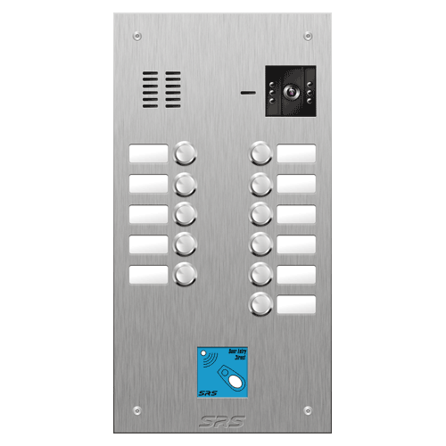 4811/08 11 button vandal resist S Steel video panel, prox. size D1