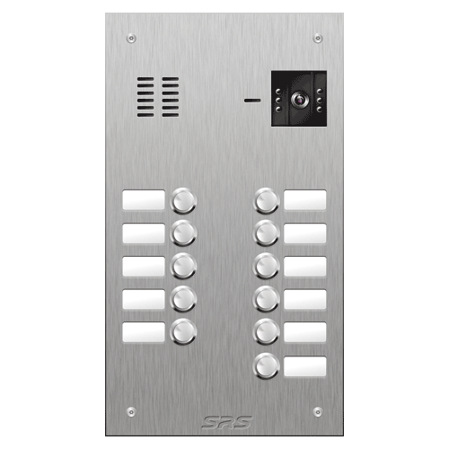 4811 11 button vandal resist S Steel video panel,        size D4