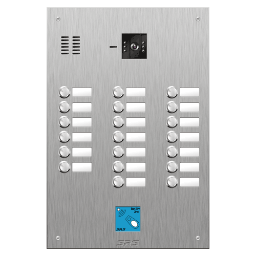 4820/08 20 button vandal resist S Steel video panel, prox. size D4