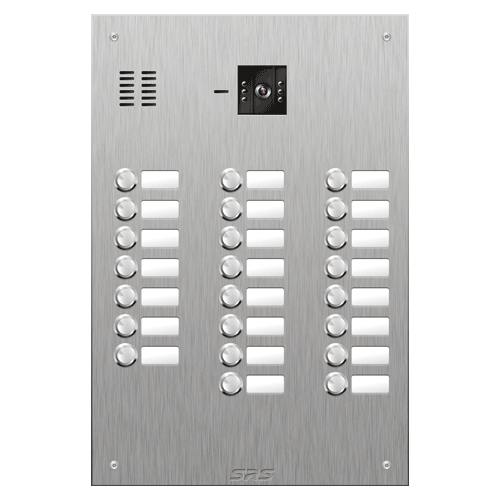4823 23 button vandal resist S Steel video panel,        size D4