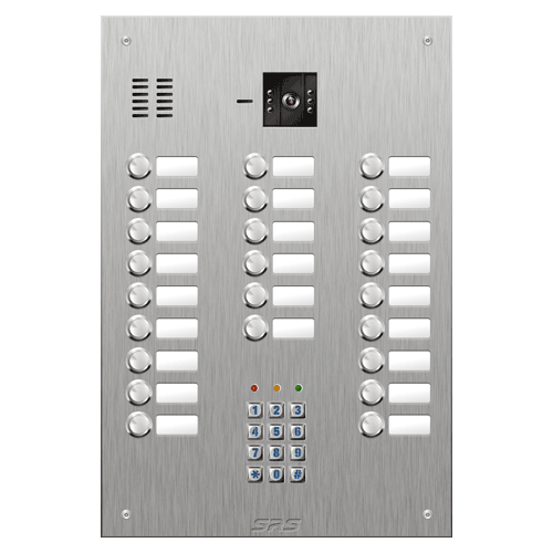 4824/05 24 button vandal resist S Steel video panel, keypad size D4