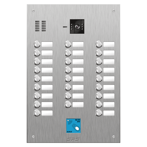 4826/08 26 button vandal resist S Steel video panel, prox. size D4
