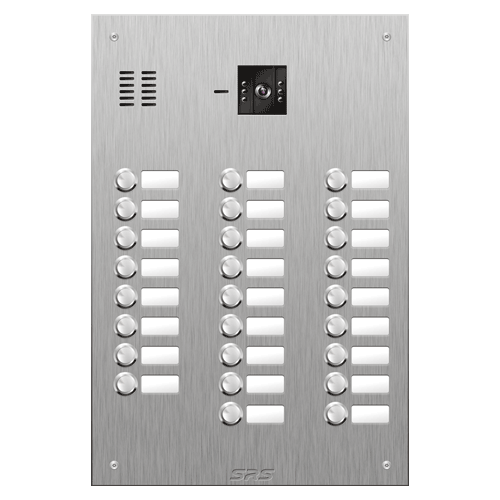 4826 26 button vandal resist S Steel video panel,        size D4