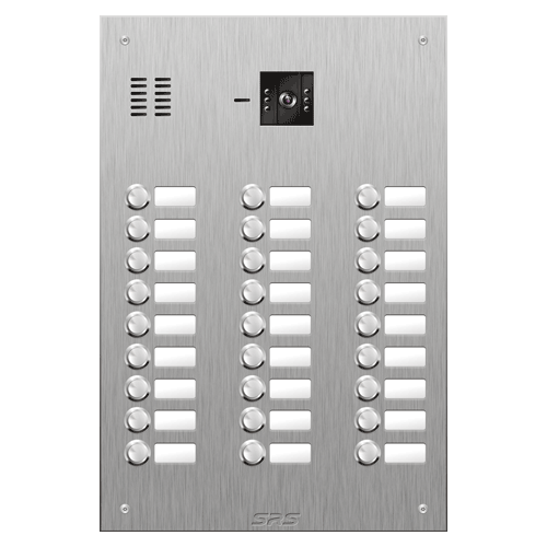 4827 27 button vandal resist S Steel video panel,        size D4