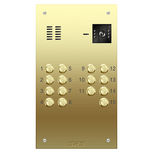 6615 15 way VR brass video panel, size D