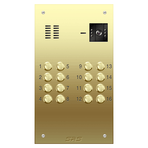 6616 16 way VR brass video panel, size D