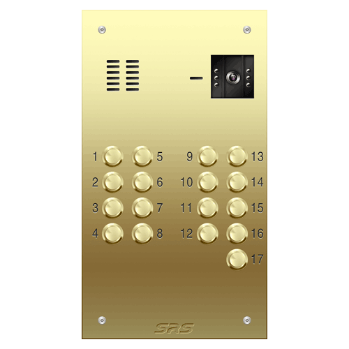 6617 17 way VR brass video panel, size D