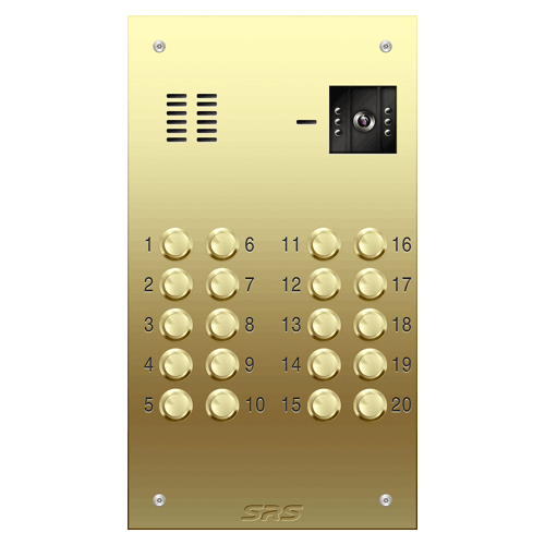 6620 20 way VR brass video panel, size D