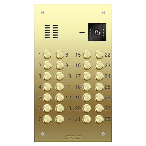 6628 28 way VR brass video panel, size D