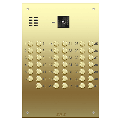 6641 41 way VR brass video panel, size D4