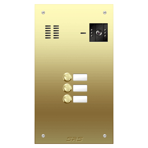 6803 03 button Brass video panel, name win. size D