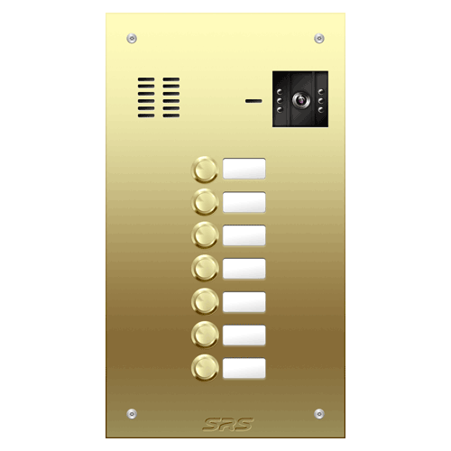 6807 07 button Brass video panel, name win. size D