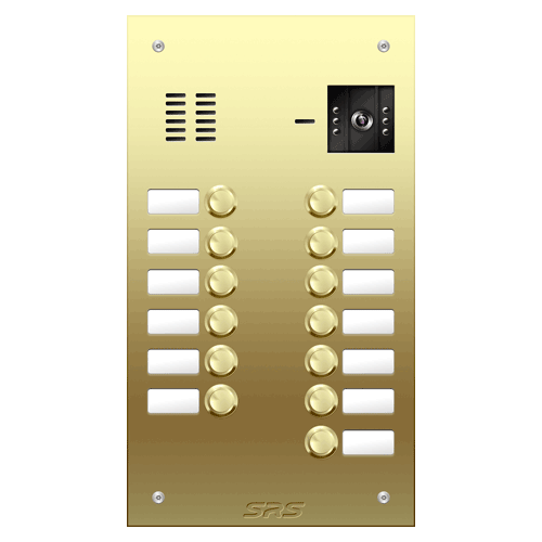 6813 13 button Brass video panel, name win. size D
