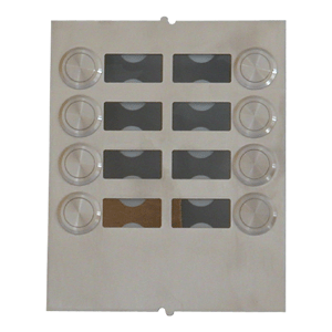 50100D08 MVRP      8 button module on 2 columns
