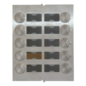 50100D10 MVRP      10 button module on 2 columns
